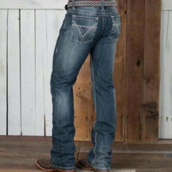 mens rock and roll cowboy jeans