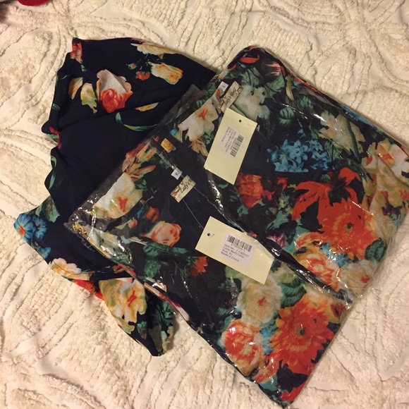 Navy Floral Boho Top/Dress - Picture 4 of 4