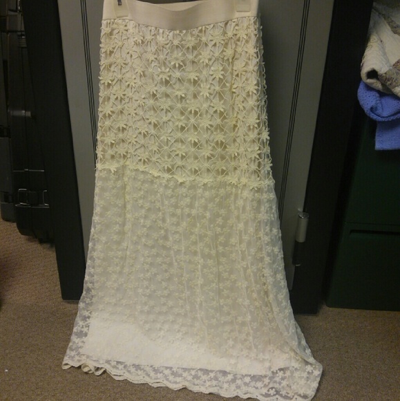 Cato's gorgeous long lace skirt