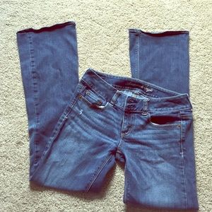 American Eagle stretch "Artist" flare jeans