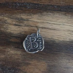 Waxing Poetic "B" charm