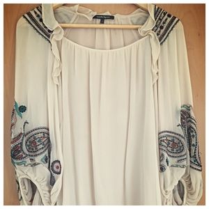 Nannette Lepore blouse, 100% Silk