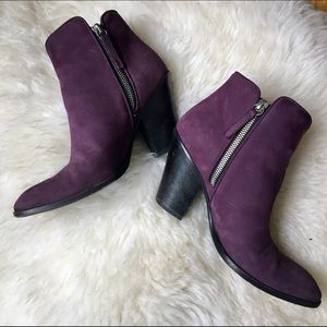 LAST CALL Barney's New York Suede Bootie  6