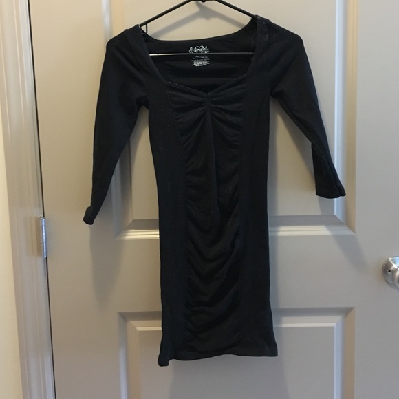 Size XS/S Black Bodycon Dress - Picture 1 of 2