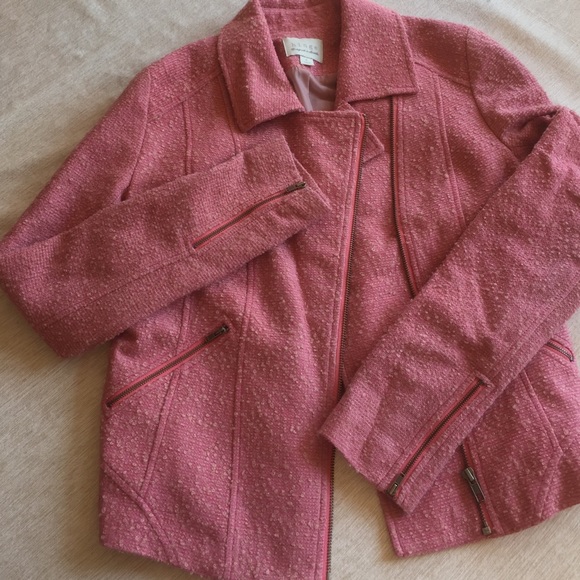 Pink tweed jacket - Picture 2 of 6