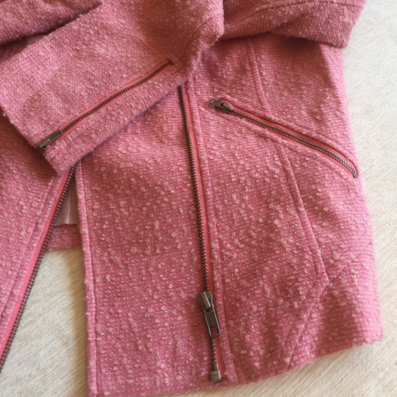 Pink tweed jacket - Picture 3 of 6
