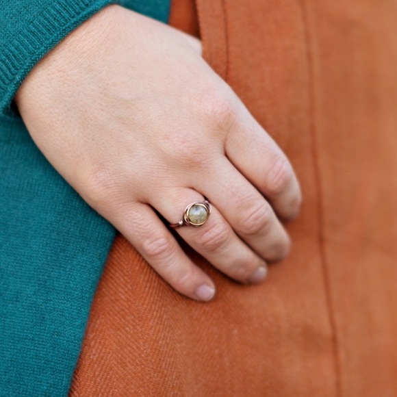 Copper handmade ring from Etsy!
