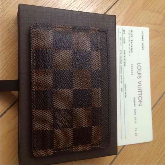 Louis Vuitton damier card holder