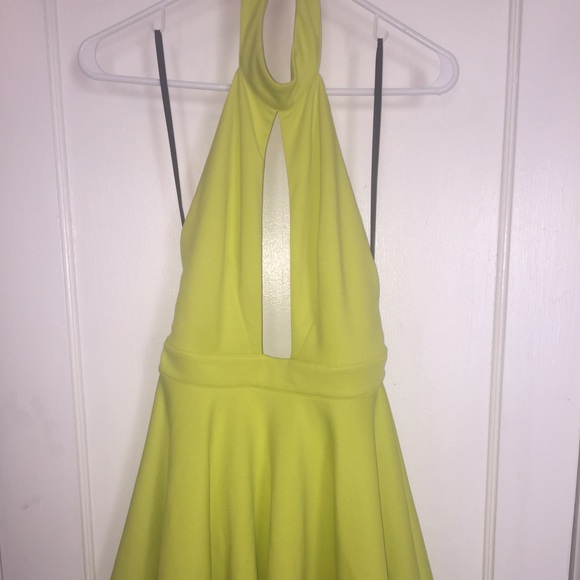 Lime Bebe skater dress