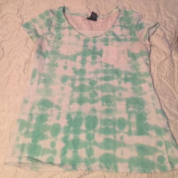 Tie-dyed tee