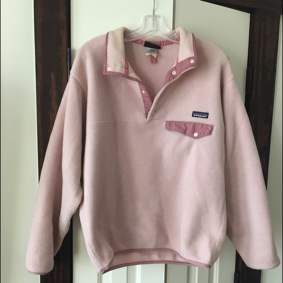Pink women's medium Patagonia pull over