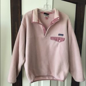 Pink women's medium Patagonia pull over