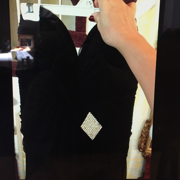 BLACK BICICI EVENING GOWN SIZE S - Picture 3 of 4