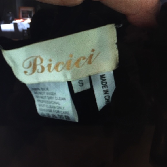 BLACK BICICI EVENING GOWN SIZE S - Picture 4 of 4
