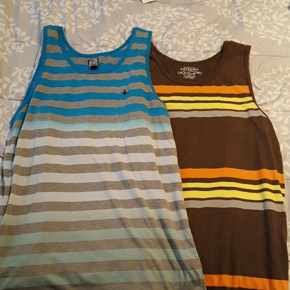 2 men's tanks