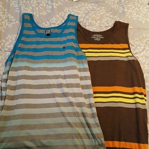 2 men's tanks