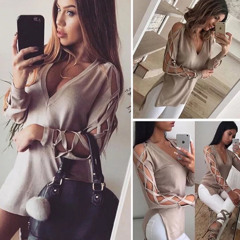 🎉HOST PICK The Lidia sweater w/ beautiful sleeve
