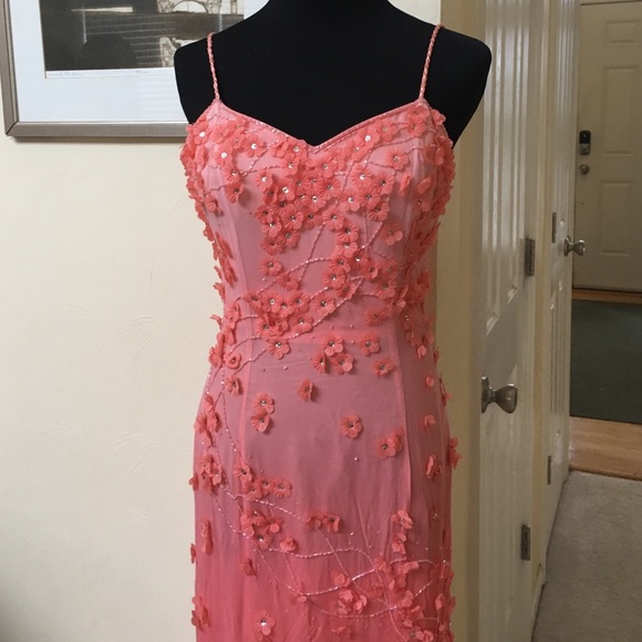 Stunning silk beaded sequin dress