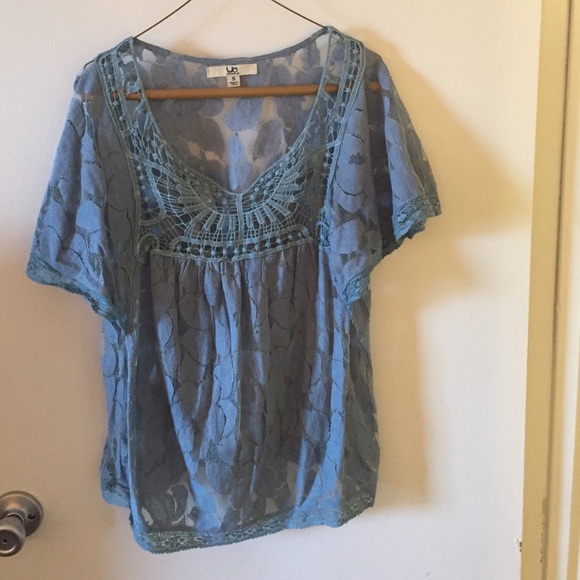 I'm selling a blue Ya Los Angeles blouse