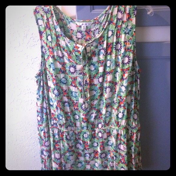CAbi sleeveless blouse