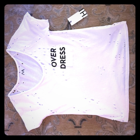 NWT, XS (oversized) tee by Mother Denim.