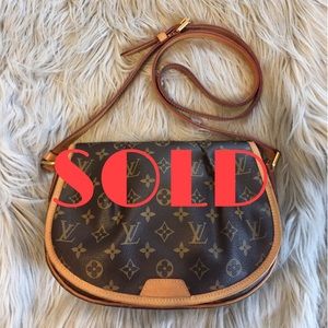 💯% Authentic LV Menilmontant PM Crossbody