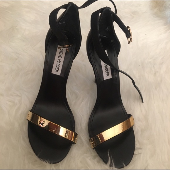Steven madden strapped heels