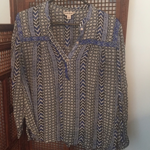 Lucky Brand Beaded Top