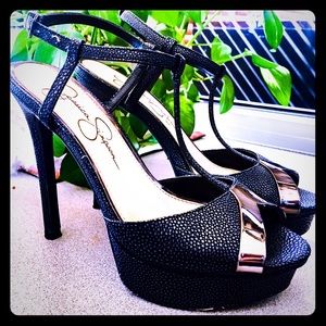 Jessica Simpson Peep-toe Stilettos
