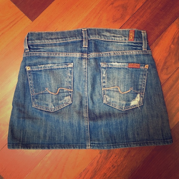 Seven for all Mankind denim mini