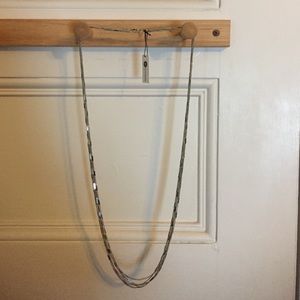 Bay to Baubles Silver Multi-strand Necklace NWT