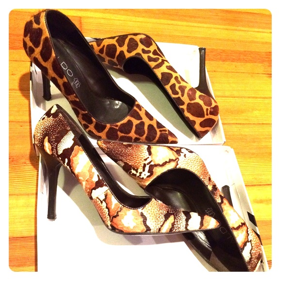Aldo shoe bundle! Size 8 animal print pumps