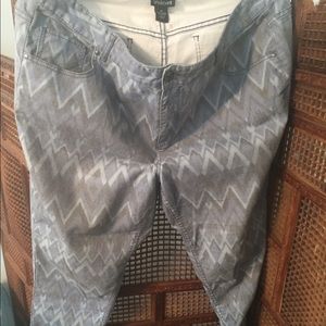Lane Bryant Chevron Jeans NWOT!!