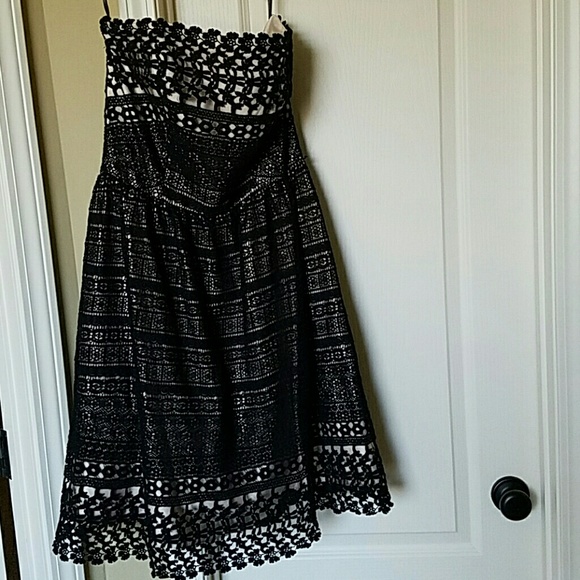 57 Grand Lace Strapless Dress - Picture 2 of 4