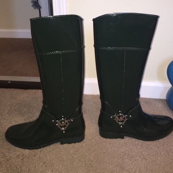 Michael Kors tall rain boots