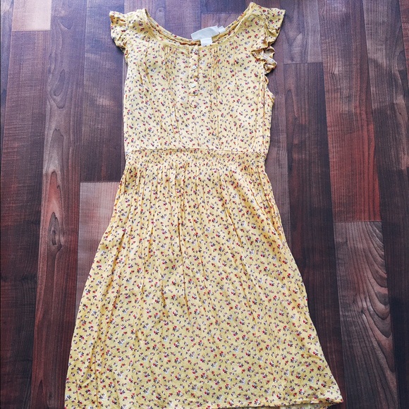 Yellow prairie dress