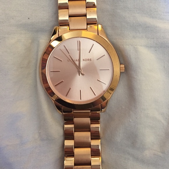 Rose Gold Michael Kors Watch - Picture 1 of 2
