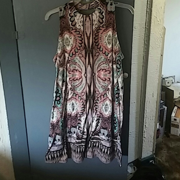 Indie style/print dress