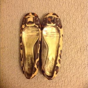 Boden animal hair print flats