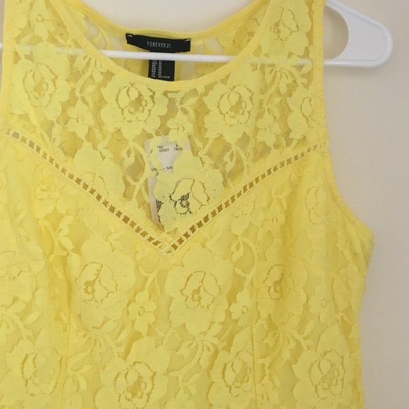 Yellow Forever 21 Dress - Picture 2 of 3