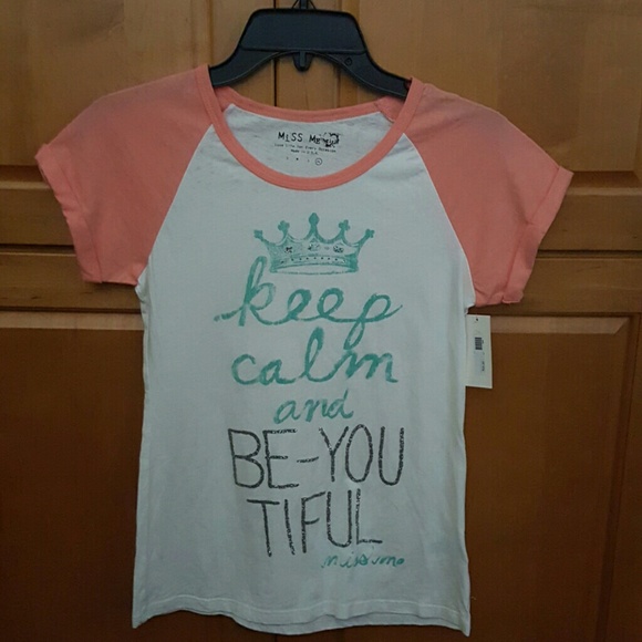 Miss Me Tee  new with tags. Never worn