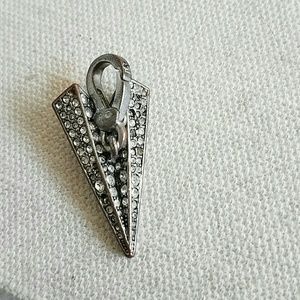 Juicy Couture paper airplane charm