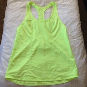 Lululemon lightened up singlet clear mint 4 6