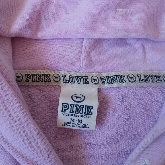 PINK! Light purple Hoodie - Picture 3 of 4