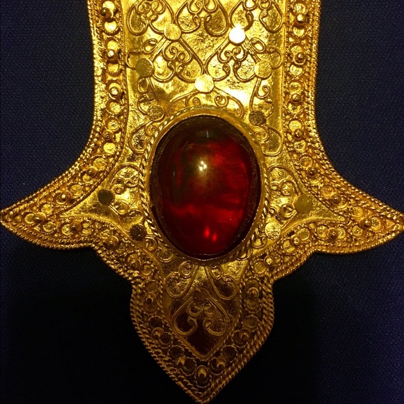 ETHNIC HANDMADE INDONESIAN DESIGN SILVER NECKLACE - Picture 2 of 4