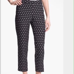 Vince Camuto Ankle Pant Diamond Pattern Size 0