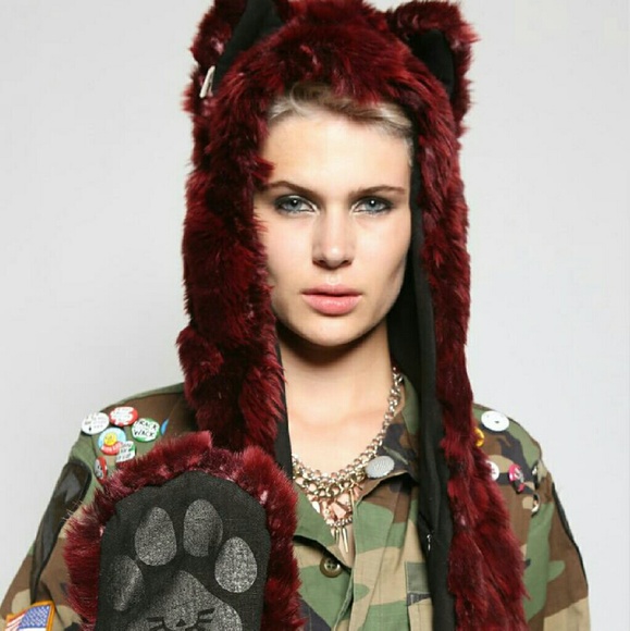 Dragon Wolf Spirit Hood