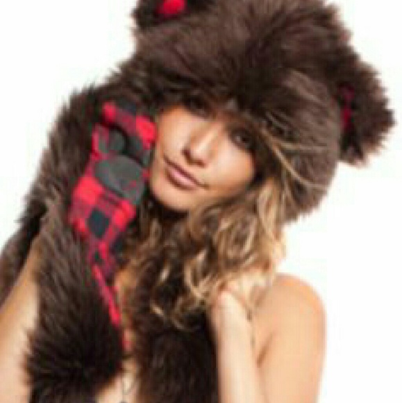 Brown Bear Spirit Hood