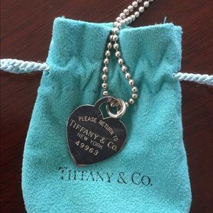 Return to Tiffany Heart Tag Pendant