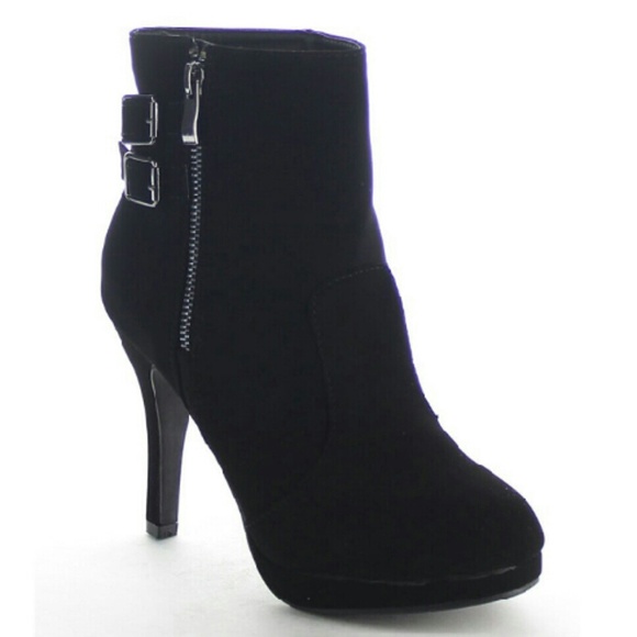 Black Stiletto Ankle Booties size 9